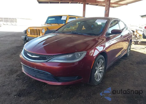 2016 Chrysler 200 Touring from USA, damaged, VIN 1C3CCCFB3GN188982
